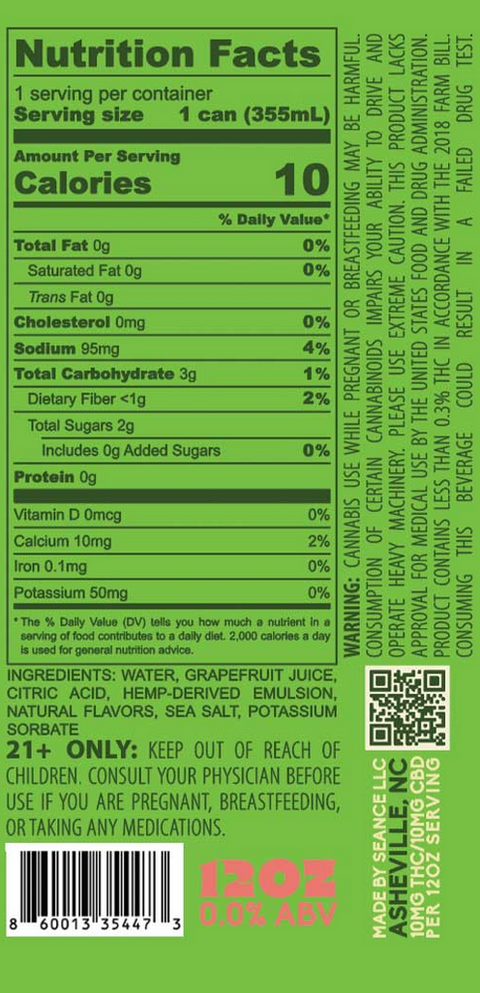 Seance Mojito Mist - 10mg (4-Pack)